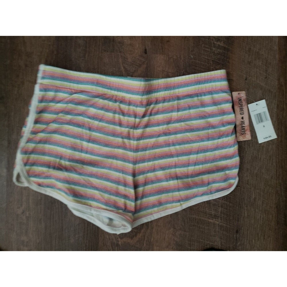 Womens Small Striped Summer Shorts, Nwt